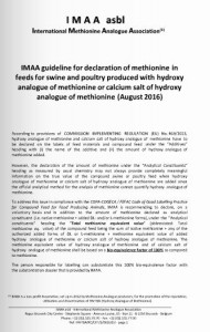 IMAA Labelling Recommandation Picture