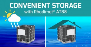 Convenient storage inside or outside the warehouse of Rhodimet® AT88, liquid methionine