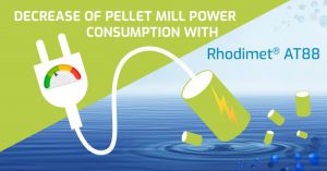Decrease of pellet mill power consumption with Rhodimet® AT88, liquid methionine